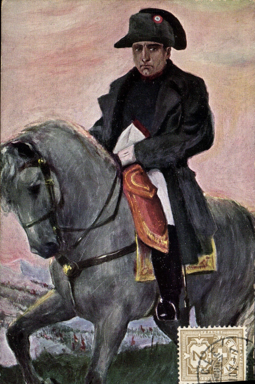 Napoléon Bonaparte — cavalier — éditeur C.-L. Berregaux, n° 609-3