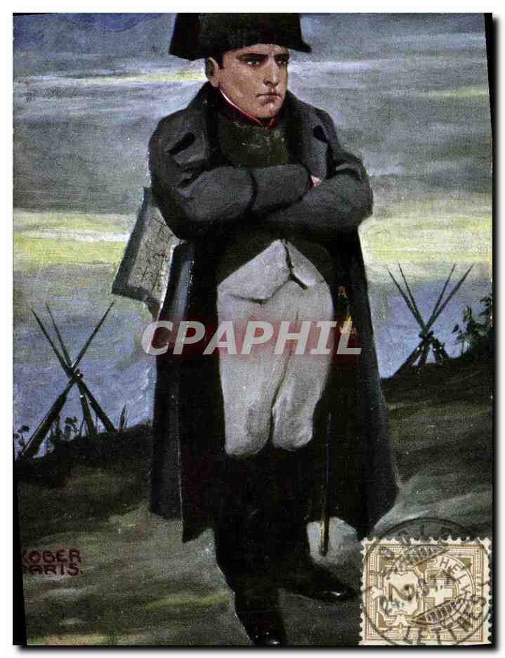 Napoléon Ier — portrait militaire — éditeur Kober & Parts, n° 609-6