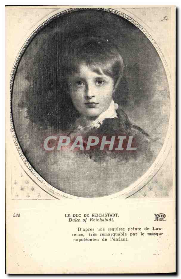 CPA Napoleon 1er Le duc de Reichstadt 