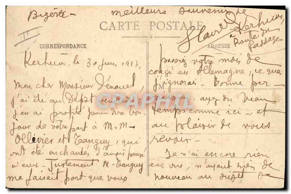 La Bretagna — Pietra druidica che dona la maternità alle donne sterili — Artand e Nozuis, Nantes — Verso