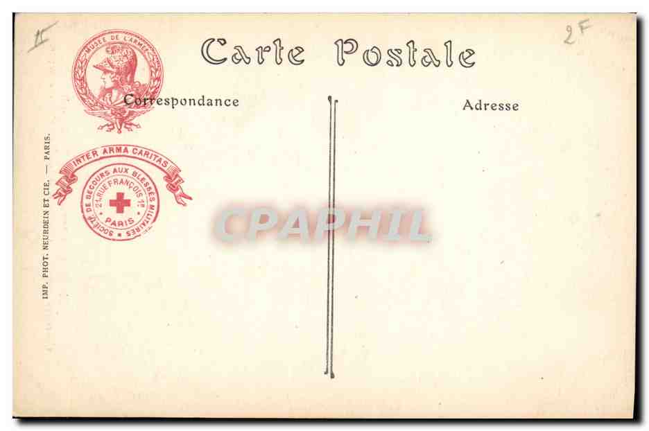 CPA Paris Musee de l'armee Salle Bayard Guerriers gaulois — Rückseite