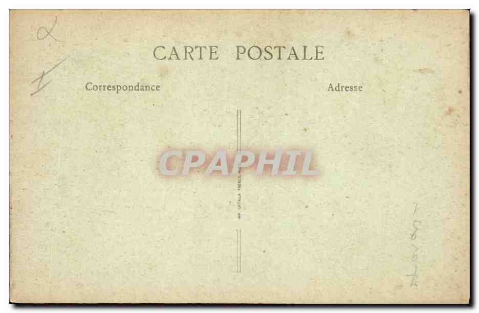 CPA Le Puy Vercingetorix se rendant a Cesar — Rückseite