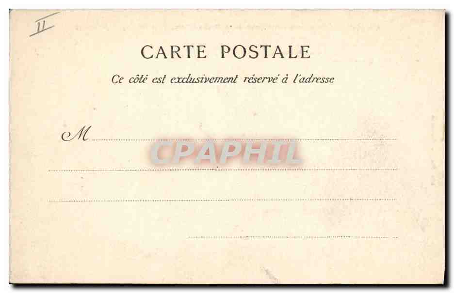 CPA Groupe de pierres druidiques de la Roche Sevre pres Mortagne — Rückseite