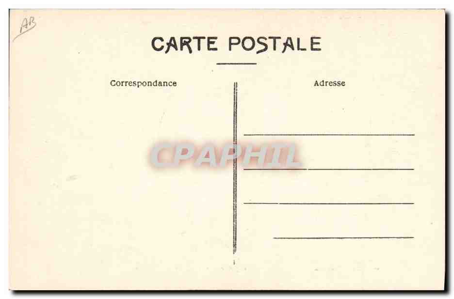 CPA Fantaisie Illustrateur Afrique du Nord Les routes du Nord Automobile — Rückseite