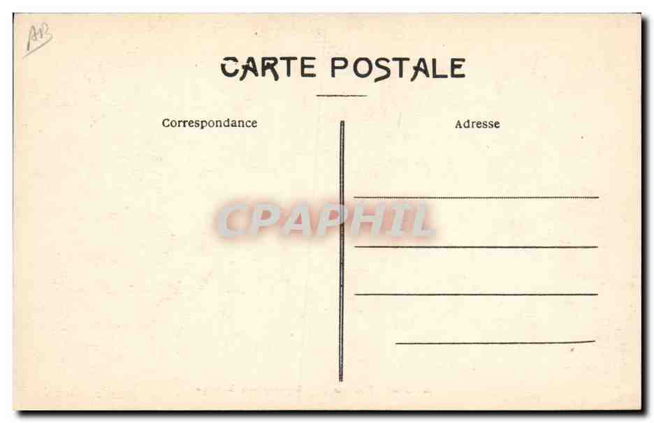 Casablanca — Le Train Militaire — Édition Flandrin n°16 — Verso