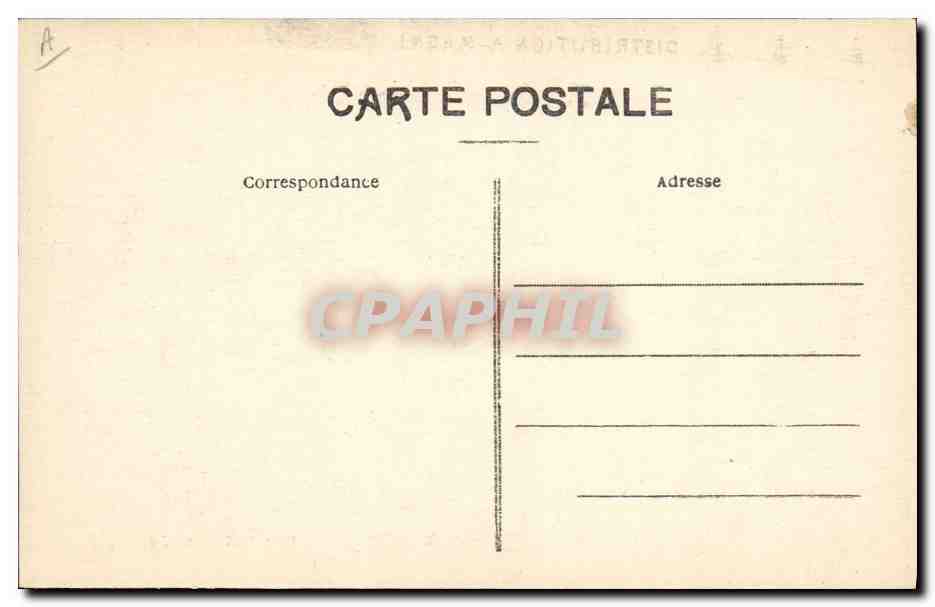 Distribution à Magni! — Édition Flanmard, 1914 — Verso
