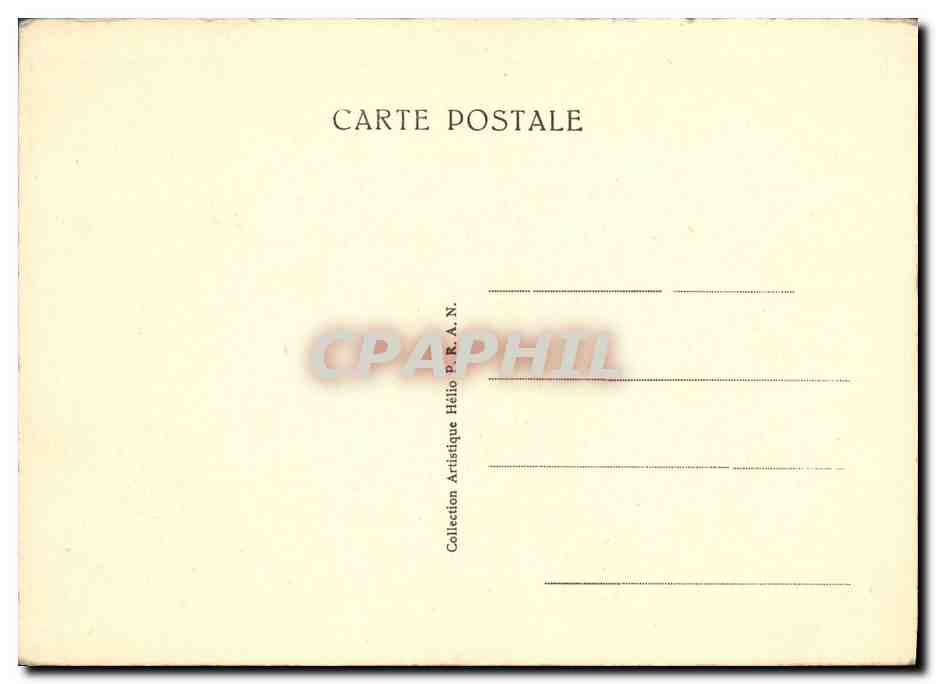 CPA Fantaisie Illustrateur Afrique du Nord Types Nord Africains — Rückseite
