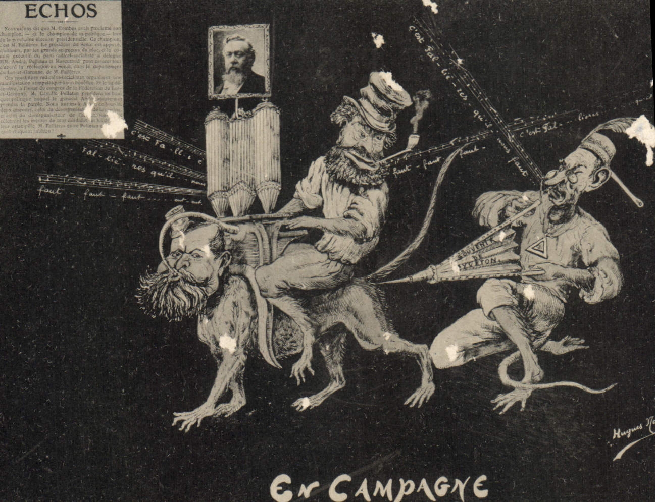 CPA Fantaisie Illustrateur En Campagne 