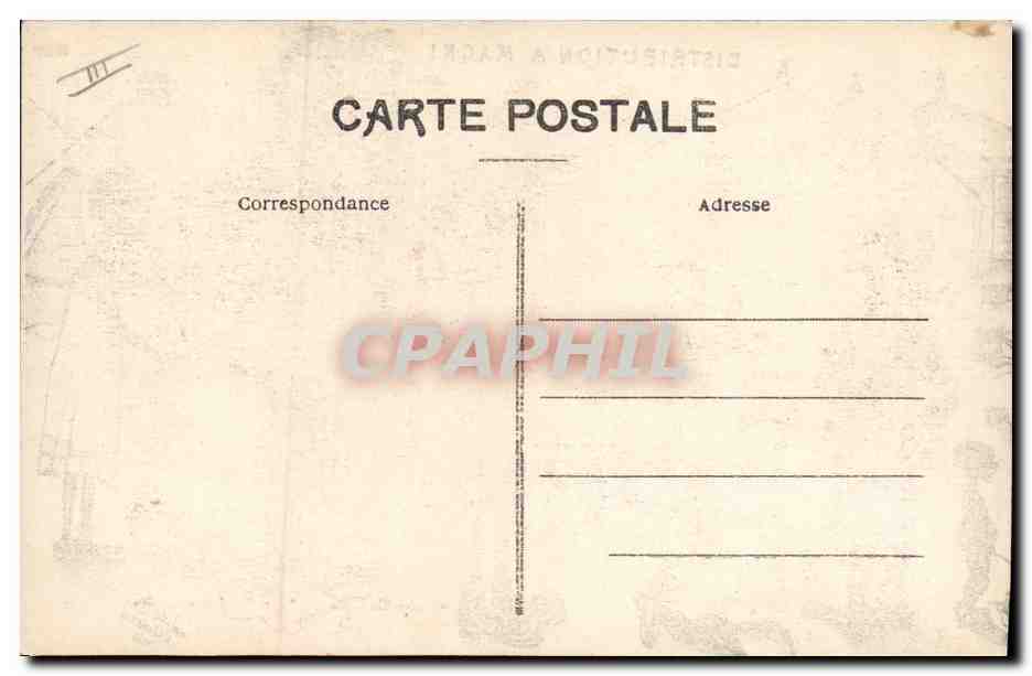 Verteilung in Magni — Edition Flandria, Casablanca 1915 — Rückseite