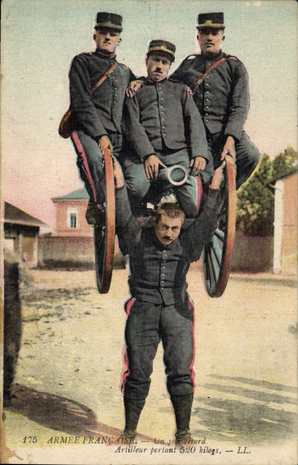 Artillerie française — Un jour record — LL. n°175
