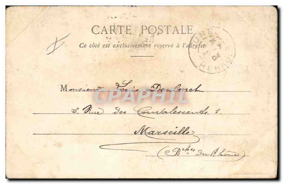 CPA Fantaisie Militaria La soupe — Verso