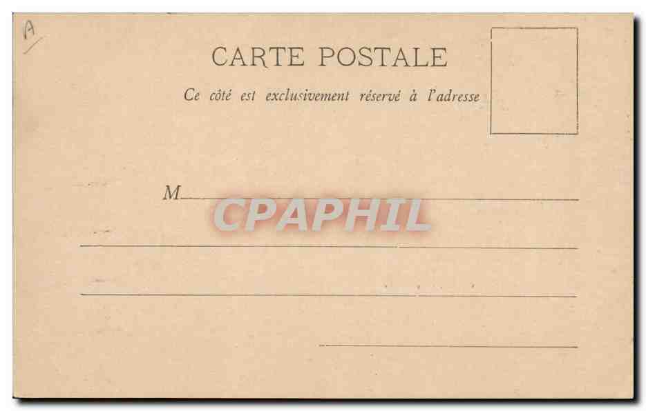 CPA Fantaisie Militaria Un temps d'arret — Rückseite