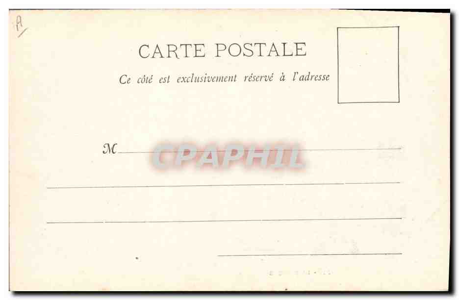 CPA Fantaisie Militaria La musique — Rückseite