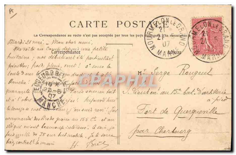 Camp de Châlons — Une batterie de 120 long — Librairie militaire Gourmelon — Reverso