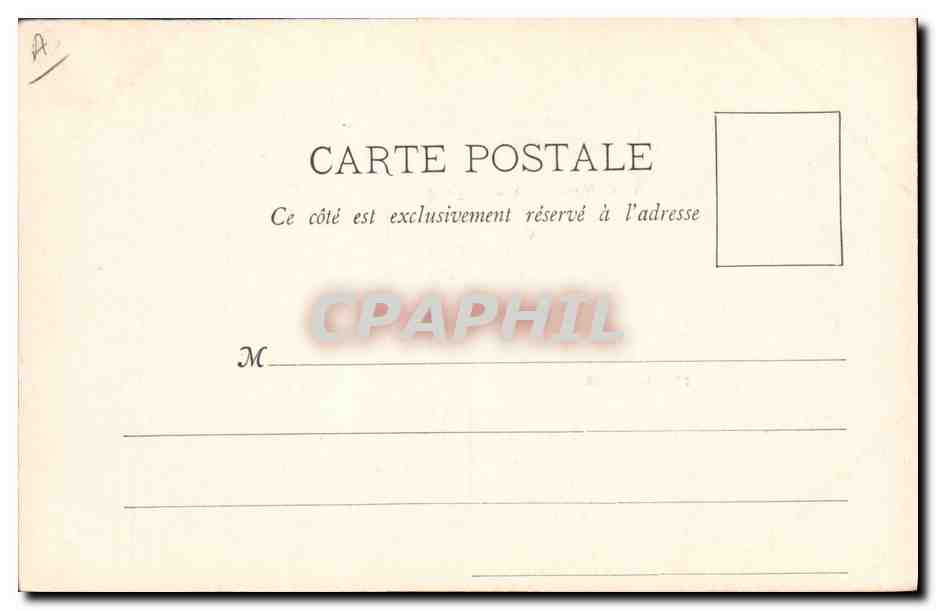 CPA Fantaisie Militaria Le defile — Rückseite