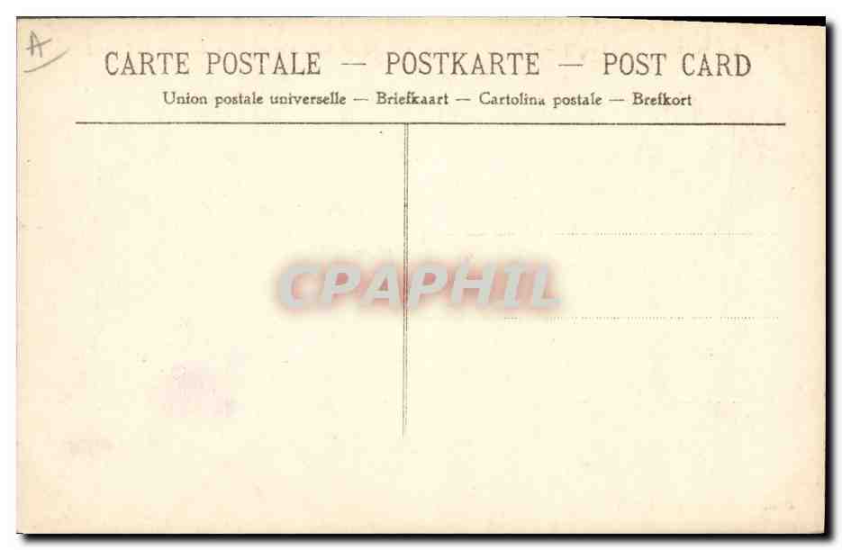 CPA Fantaisie Militaria Environs de Cherbourg Tir d'artillerie Mise en batterie d'une piece de 120 long — Rückseite