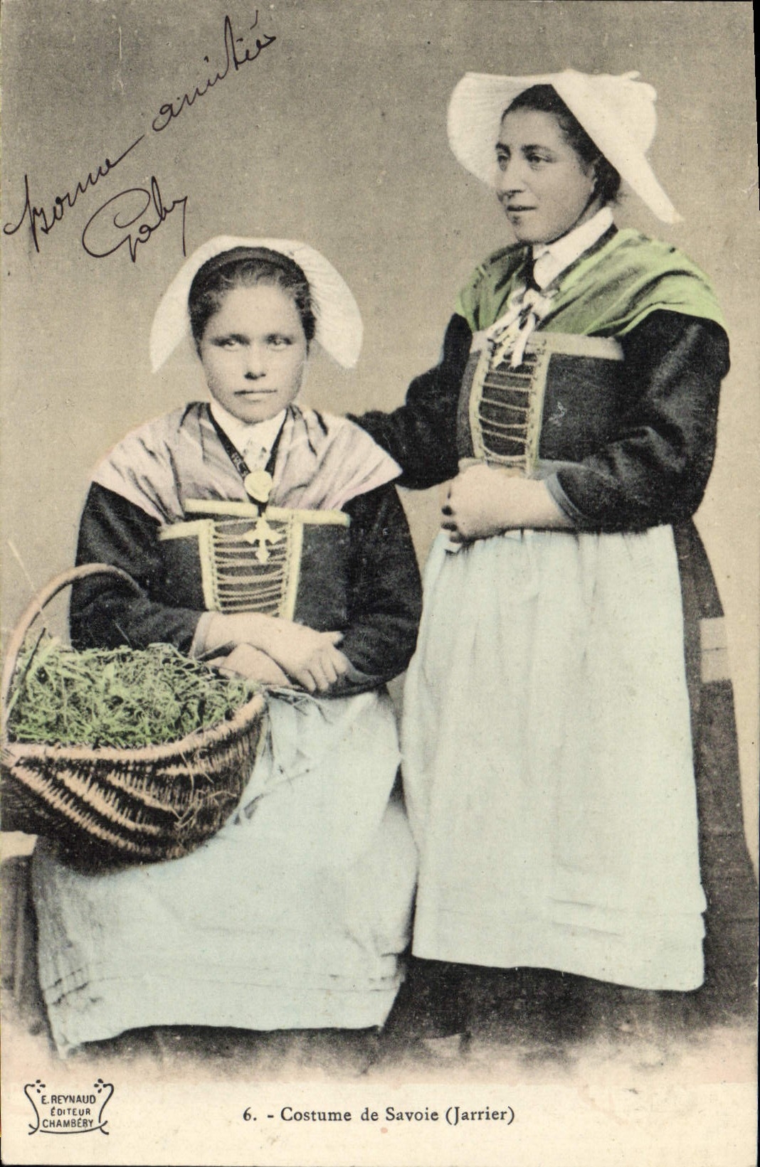 CPA Folklore Savoie Jarrier