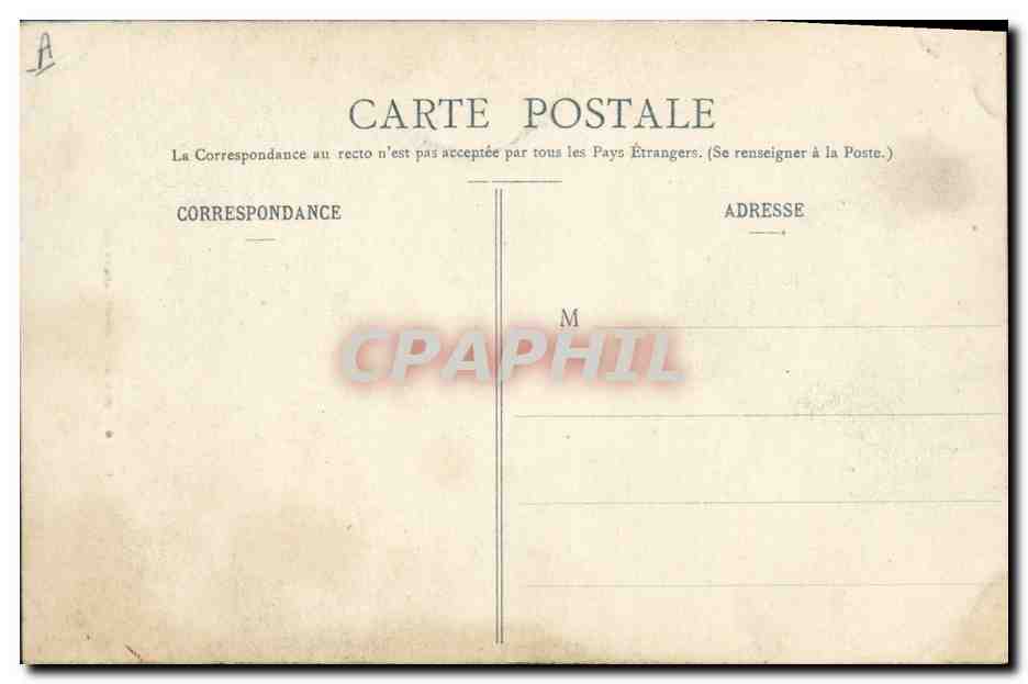 CPA Folklore Savoie Tarentaise  — Verso