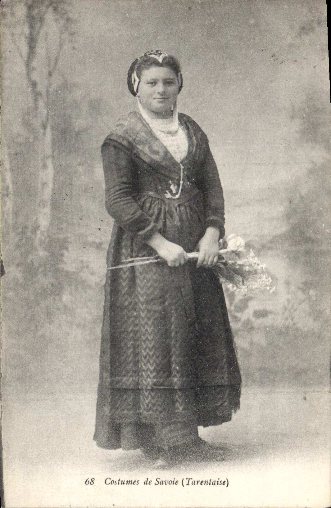 CPA Folklore Savoie Tarentaise 