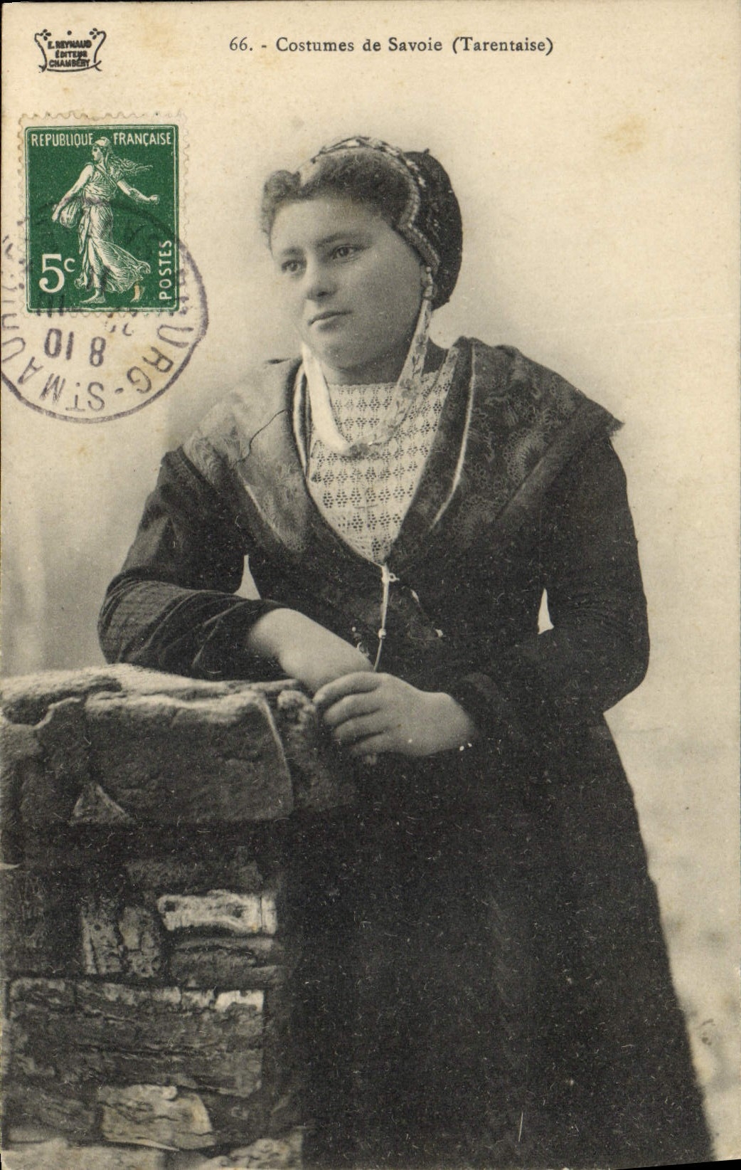 CPA Folklore Savoie Tarentaise