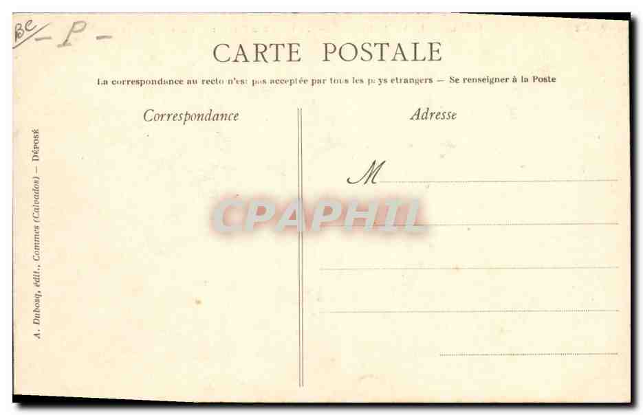 CPA Folklore Normandie Visite a la ferme Servante trayant sa vache Ane Mule — Rückseite