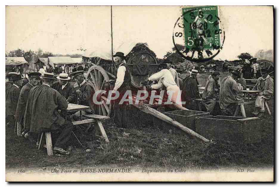 Une Foire en BASSE-NORMANDIE — Dégustation du Cidre — ND Phut, n°160