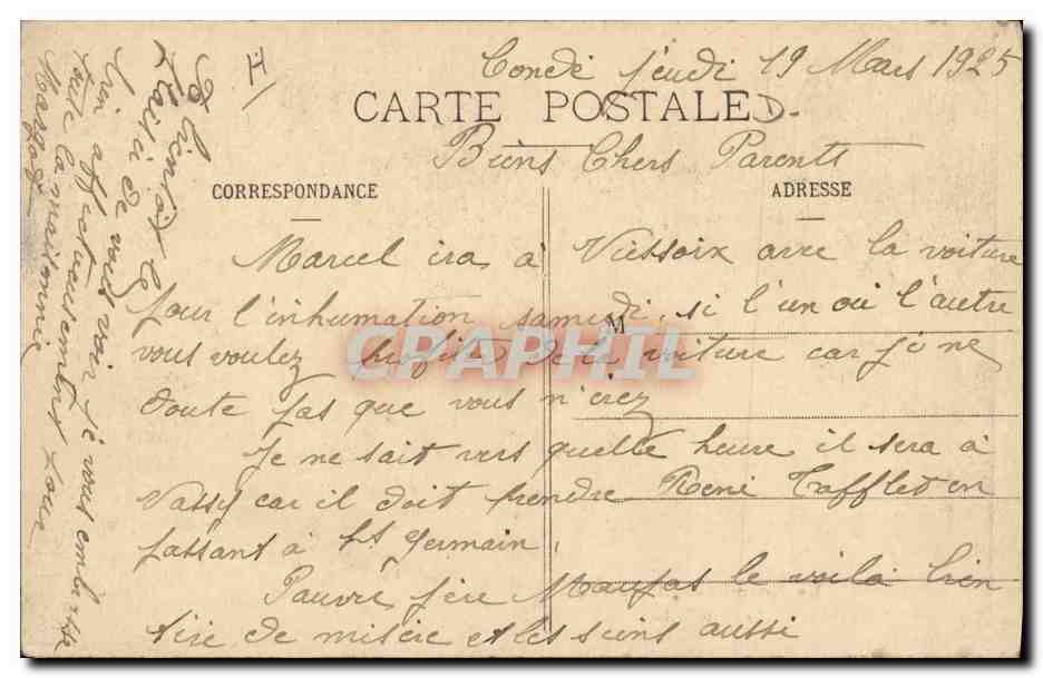 CPA Folklore Normandie La vente du lait TOP — Rückseite