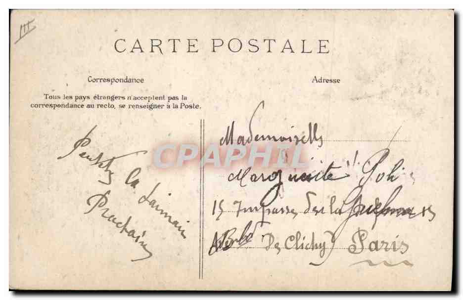 CPA Folklore Normandie Riche paysanne du Cotentin — Verso