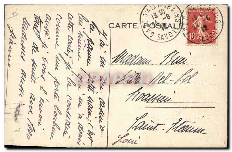 CPA Nain Nains Baron Paucci Messina  — Rückseite