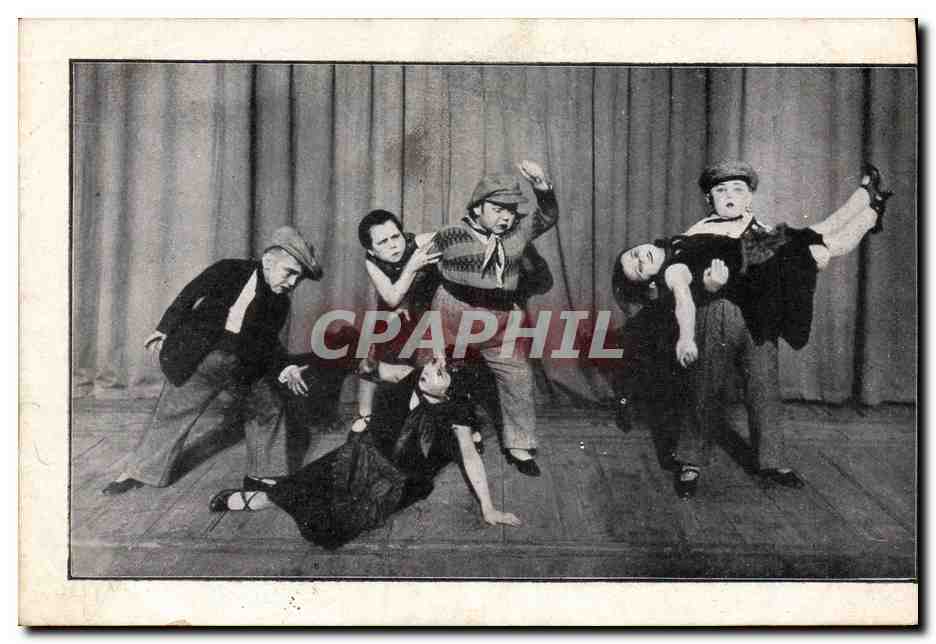 CPA Nain Nains russes Cirque Russie Russia 