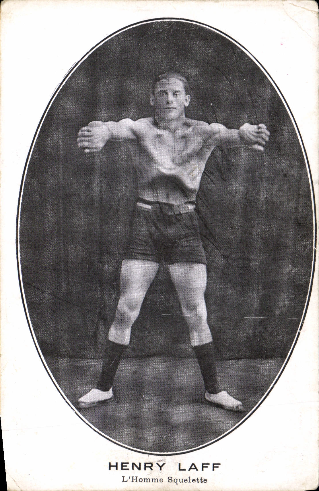 CPA Henry Laff L'homme squelette
