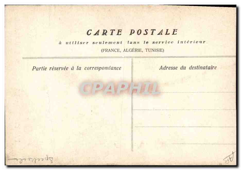 CPA Famille de la negresse blanche Albino — Rückseite