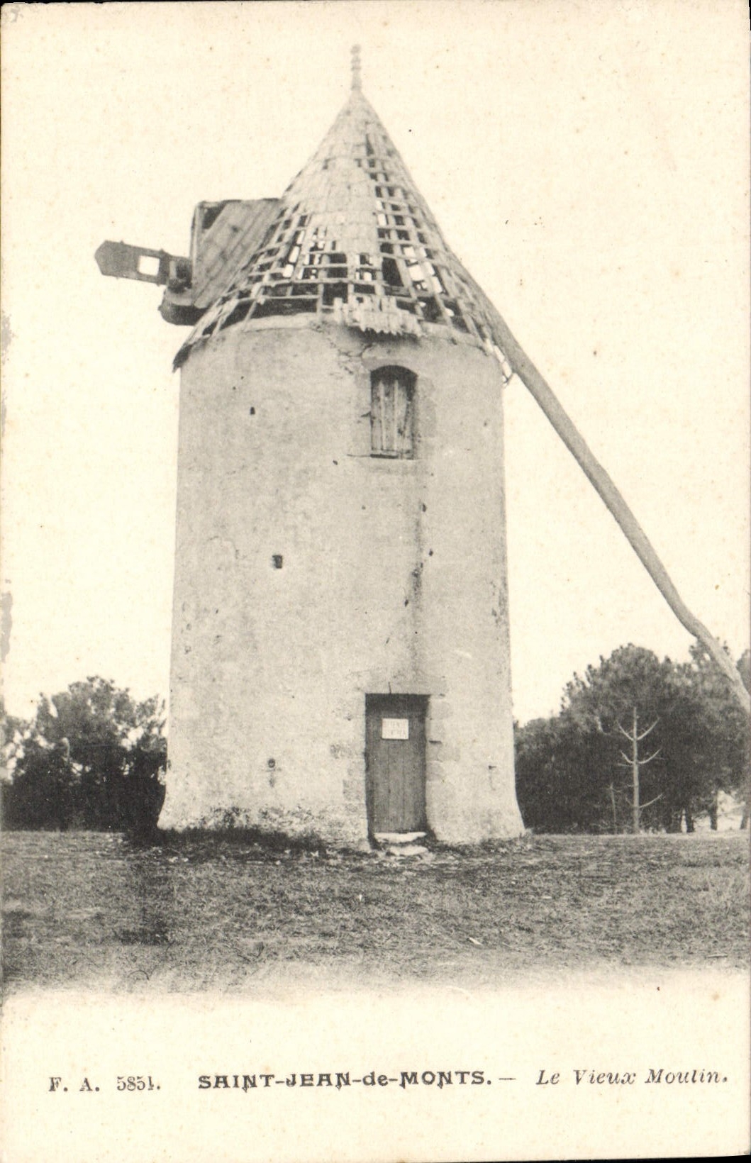 Saint-Jean-de-Monts — Le Vieux Moulin — F.A. 5851