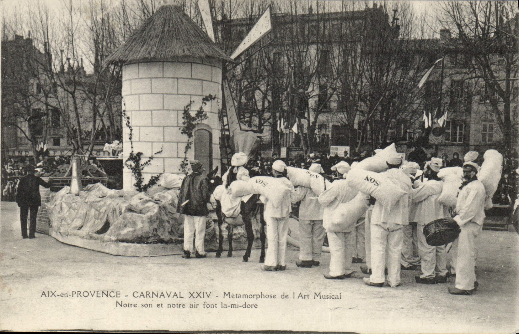 Aix-en-Provence - Carnaval XXIV - Métamorphose de l'Art Musical — Notre son et notre air font la-mi-dore
