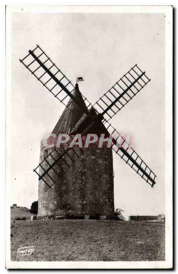 CPA Moulin a vent Fontvieille Moulin de Daudet