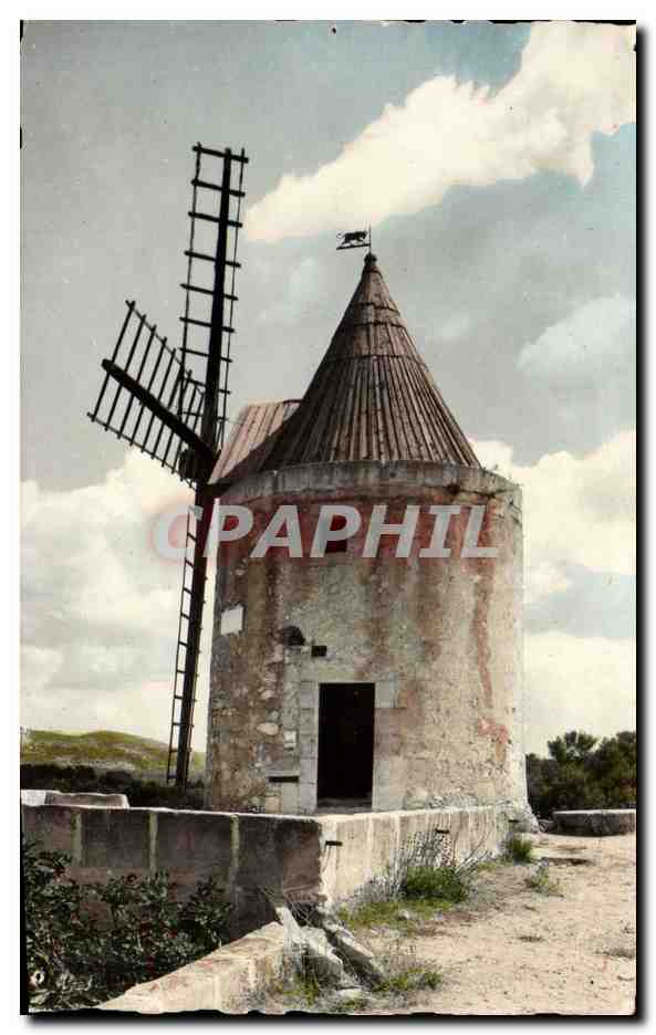 CPM Moulin a vent Fontvieille Le moulin de Daudet