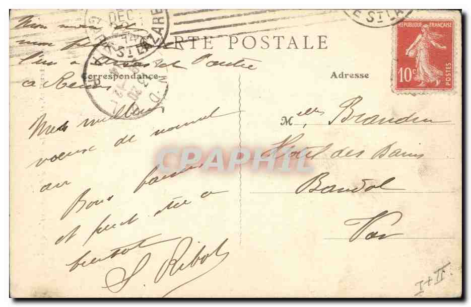 Argenteuil (S.-et-O.) - Le Moulin d'Orgemont — B. F., Paris — Reverso