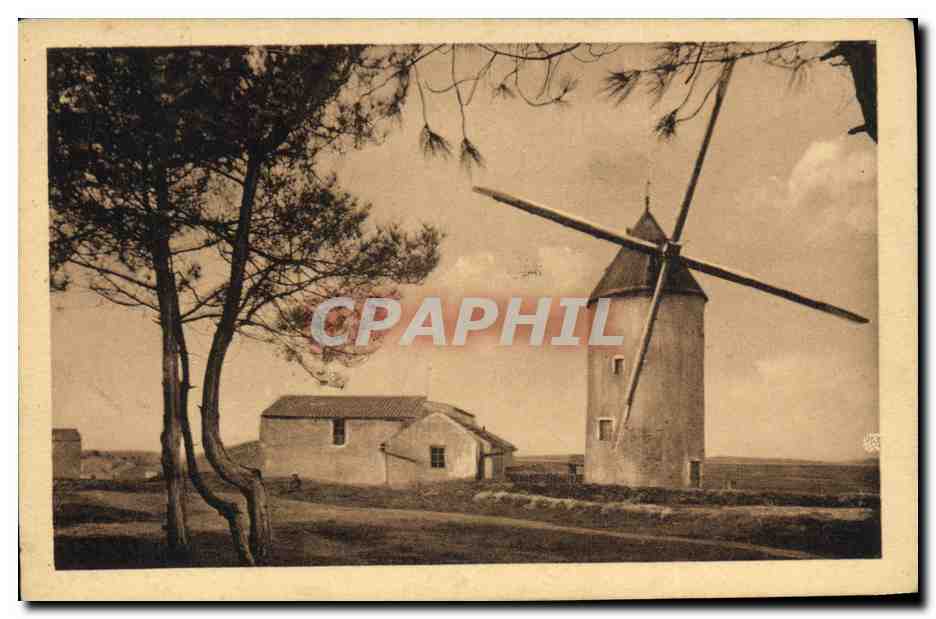La Guerinière — Un joli coin de la Cour — Ile de Noirmoutier — éditeur Grussen