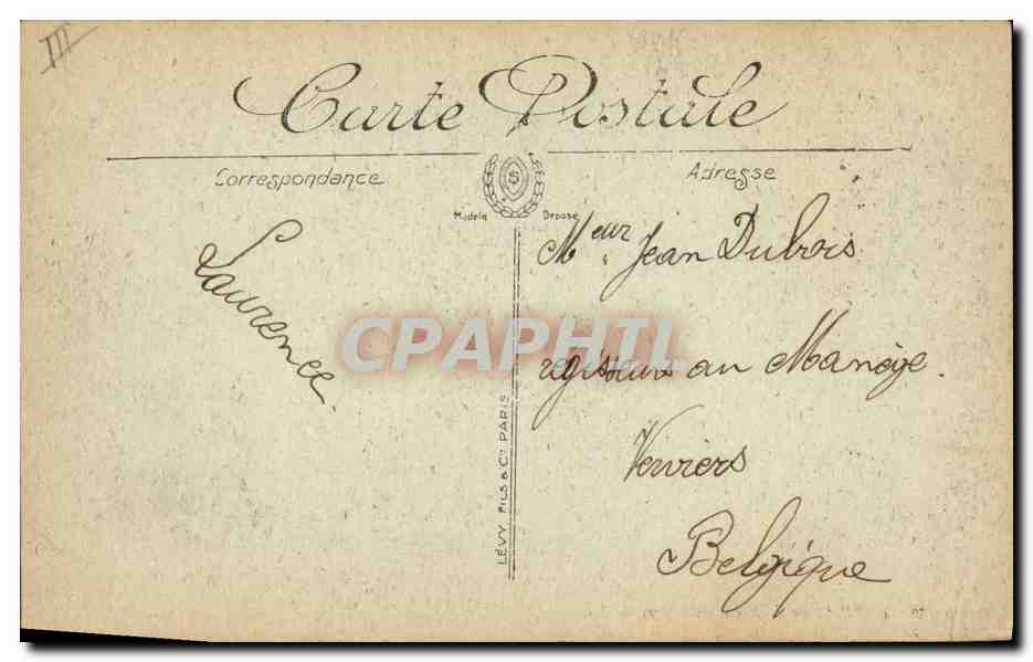 Bateaux de Pêche au large — Dieppe — LL. n°2024 — Verso