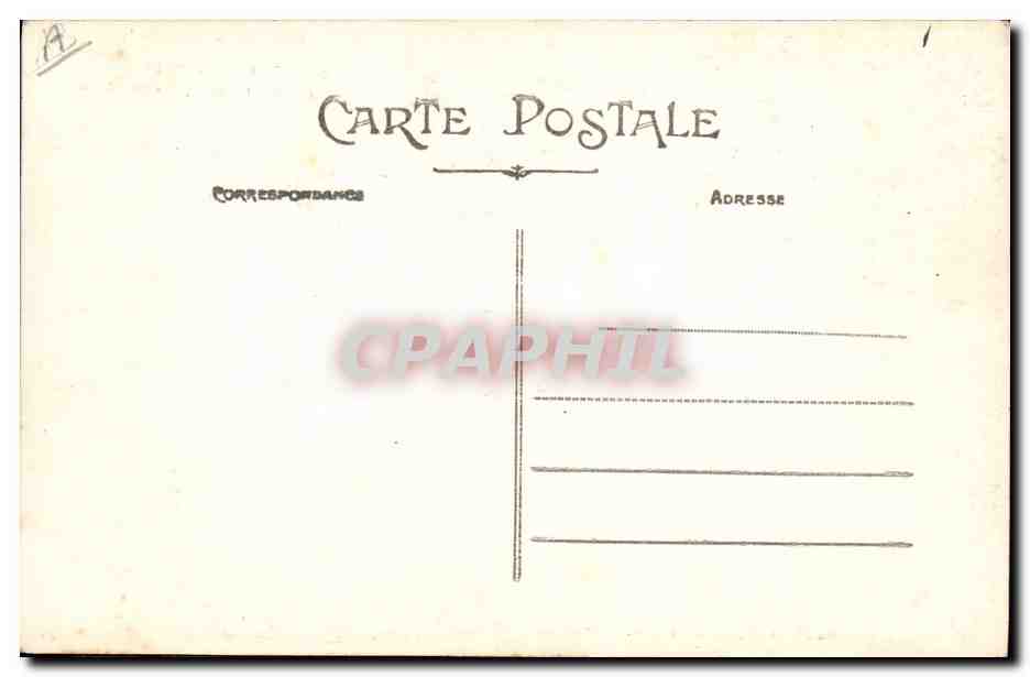 La Rochelle — Barque partant pour la Pêche — R. Bergevin éditeur, 66, rue des Merciers, La Rochelle — Reverso