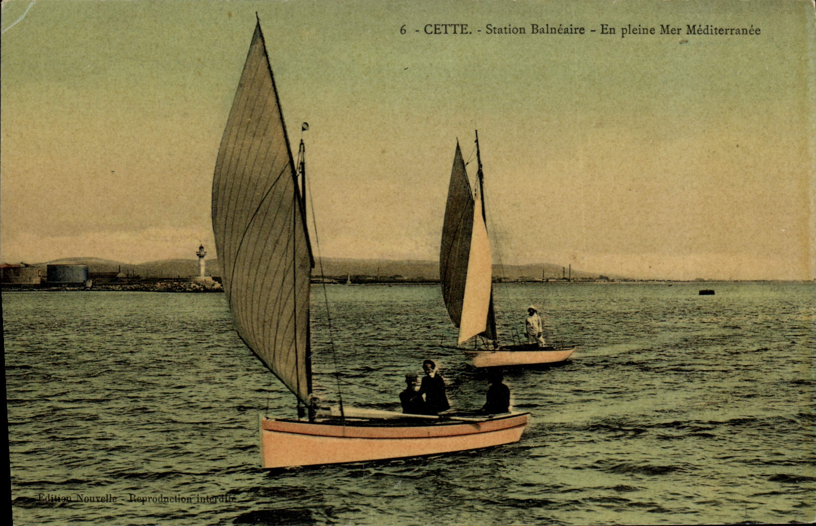 CETTE - Station Balnéaire - En pleine Mer Méditerranée — Édition Nouvelle, n°6