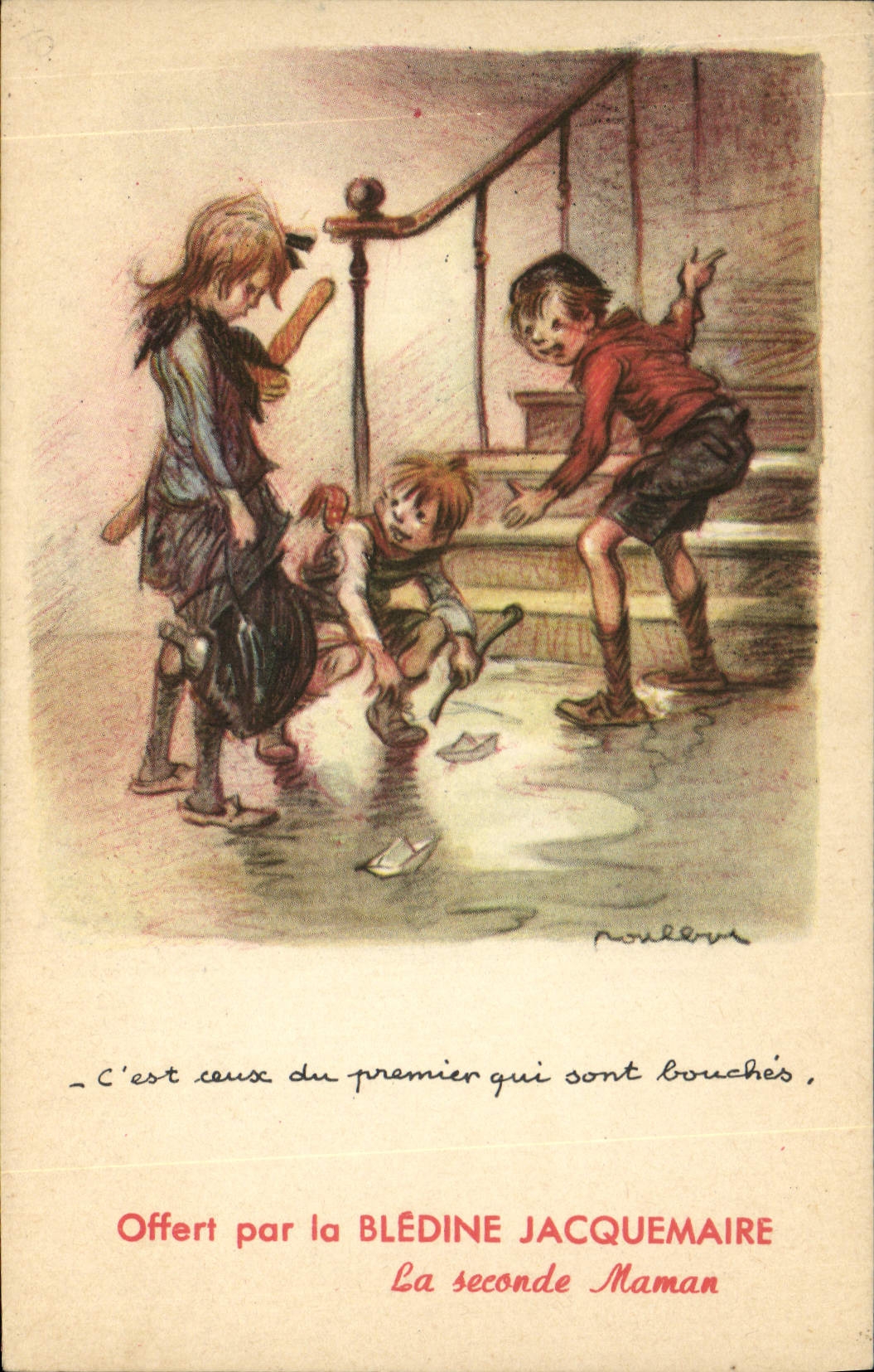CPA Fantaisie Illustrateur Poulbot 