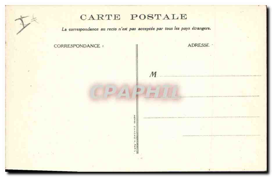 CPA Fantaisie Illustrateur Poulbot Victor Hugo Les Miserables — Rückseite