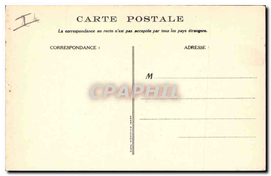 CPA Fantaisie Illustrateur Poulbot Victor Hugo La legende des siecles — Rückseite