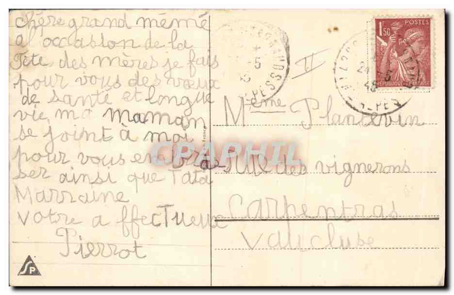 CPA Fantaisie Illustrateur Soyez les bienvenus Monseigneur et vous Gentes Dames — Rückseite