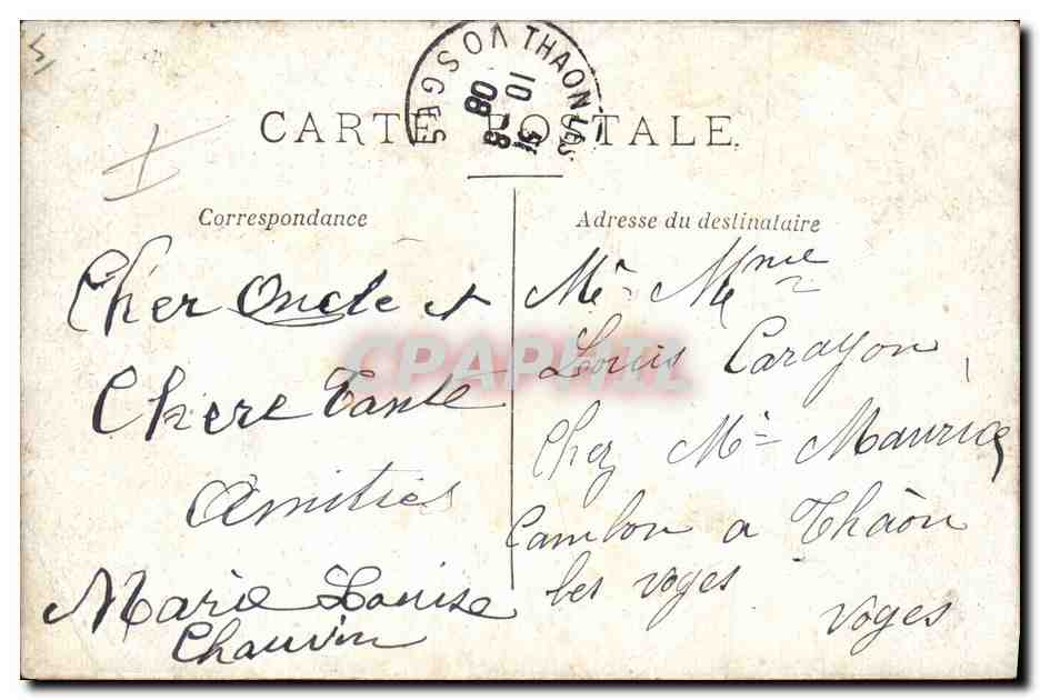 CPA Fantaisie Militaria L'etat major consultant la carte  — Rückseite