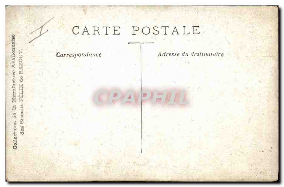 CPA Fantaisie Militaria Une embuscade  — Rückseite