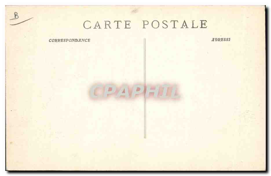 CPA Fantaisie Militaria Carpiagne Le cahr des eaux grasses — Rückseite