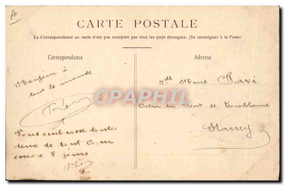 Camp de Mailly — Ecoles à feu — Batterie en position — Librairie Militaire Guérin, Voulangon — Verso