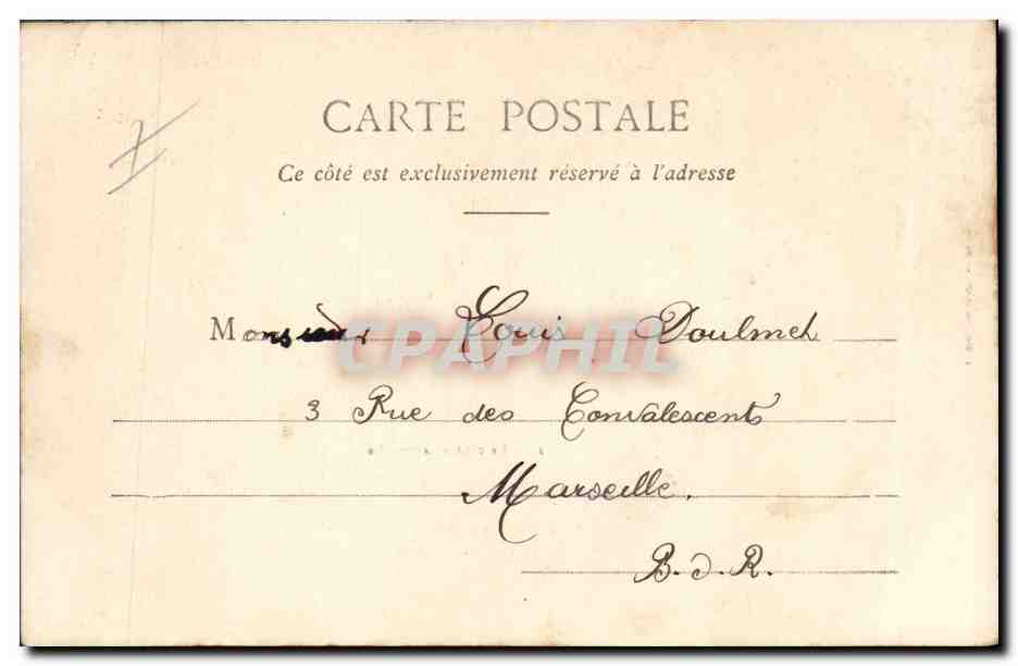 CPA Fantaisie Militaria La cantine approche  — Rückseite